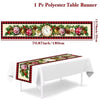 Christmas Table Runner Merry Christmas Decoration for Home Table 2024 Xmas Ornament Navidad Notal Noel Happy New Year Gifts 2025