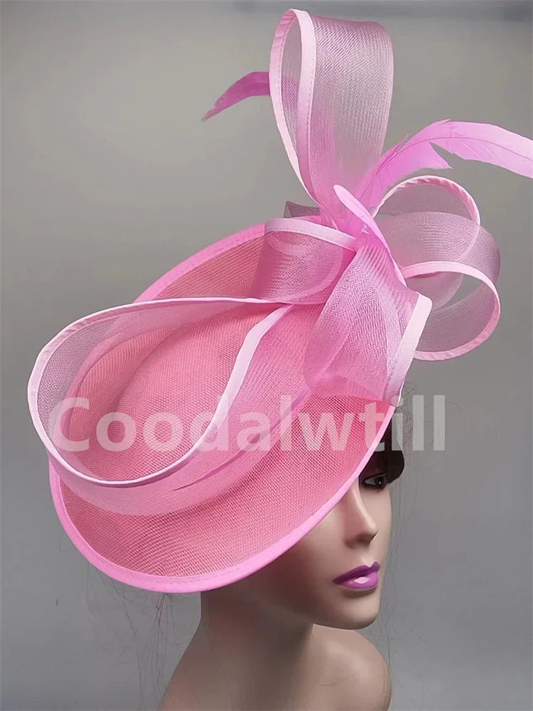 Mesh Fascinator Headpiece Women Formal Event Derby Headpiece Ladies Eleagnt Mariage Millinery Cap Fashion Wedding Fascinator Hat
