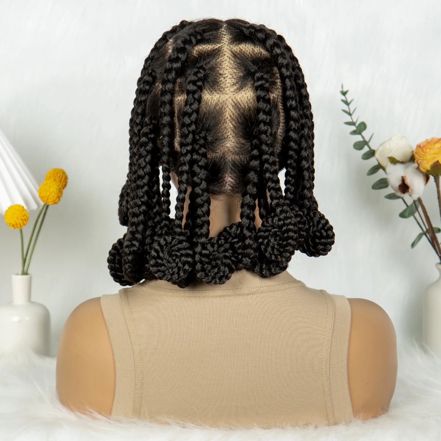 Kima Koroba Braided Wigs Full Lace knotless Jumbo Box Braided Wigs for Africa Women