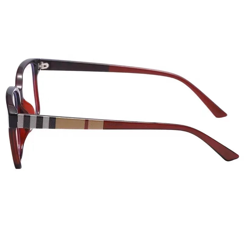 TR90 Retro Square Anti Blue Light Optical Glasses Frames for Men Women Fashion Prescription Office Computer Eyeglasses