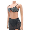 High Waist 2 Piece Bikini Set With Cover Up 2022 Swimsuit Women Print Sleeveless Bathing Suit Beachwear Swimming Biquini New