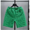 New Fashion knitted Shorts Men Comfortable Elastic Waist Clothing Male Breathable Short Trousers plus size