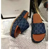 2025 Summer Thick Sole Women's Slippers Fashion Wear Red Cake Style Increase Wom Shoes New Color Trendy Footwear