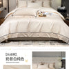 Embroidery Bedding Sets Egyptian Cotton Bed Sheet Set Luxury Duvet Cover Bedsheet Bed Linen Pillowcase 5 Stars Hotel Bedclothes