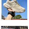 Autumn Men's New Breathable Sports Shoes Fashion Thick Sole Casual Shoes Comfortable and Versatile Trendy Running Shoes Spring