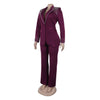 Customized 2 Piece Women Sets Plus Size Dashiki African New Arrival Matching Two Pieces Sets Blazer Coat Top Pants Suits Outfits