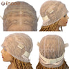 36 Inches Synthetic Lace Braided Wigs Butterfly Braids Lace Wig For Black Women Braid Wigs On Sale Clearance Box Braids Lace Wig