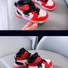 Disney Children's Sneakers Boys Girls Mickey Led Light Sport Shoes Student Shoes Hook Anti-slip Kids Outdoor Shoes Basket Shoes