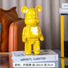 20/28/35cm Aesthetic Bear Figure Stautes Ceramics Violent Bear Figurines Sculptures Decor Luxury Room Decorations Home Ornament
