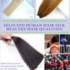 JSNME Micro Feather New hair extensions 100% Real Natural Human Hair Comfort Invisible 14-28 inch Black Brown Blonde 613 color