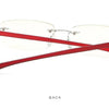 Men Blue Light Blocking Reading Glasses Women Dimond Cutting Rimless Eyeglasses Frame Anti Fatigue Hyperopia Presbyopic Eyewear