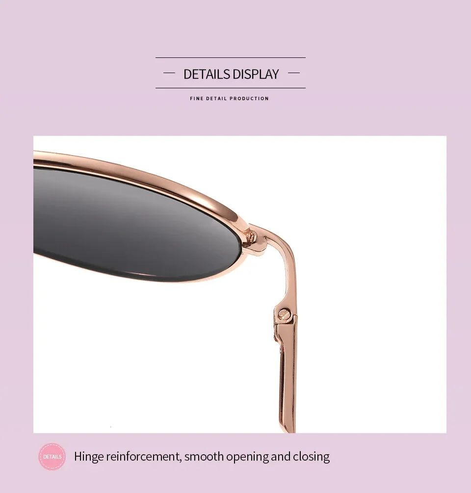 Kids Cute Sunglasses Metal Frame Children Sun Glasses Fashion Girls Outdoor Cycling Goggles Party Eyewear Photography Supplies
