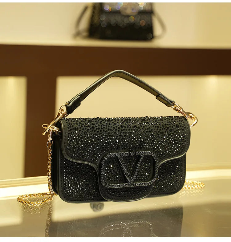 Premium Soft Leather Shoulder Bag For Women Crossbody Handbag Ladies Designer Tote Elegant Purse