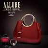New European and American Fashion Foreign Trade Women'sShoulder Wedding Bag with Bright Surface Shoulder Handheld Bride Bag