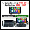 Android OS GPS Navi 9 '' Car Radio Multimedia Player WiFi Carplay for Buick Excelle 2 2009 - 2015 Opel Astra J 2009 - 2017