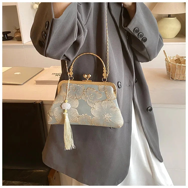 Luxury High Design Women Evening Bag Brand Party Banquet Glitter Bag for Ladies Wedding Clutch Handbag Shoulder Bag Chain Bolsas