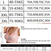2PCS Women Lace Sport Bras Plus Size Seamless Bra Bralette Backless Lady Brassiere Vest Female Gather Shock-Proof Wireless L-5XL