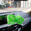 Dice Design Car Hanging Ornament Retro Car Mirror Hanging Accessories for Car Decoration