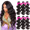12A Brazilian Body Wave Bundles 100% Unprocessed Virgin Hair Body Wave 3 Bundles Human Hair Weave Bundles Deals Natural Black