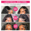 Glueless Pre Braided Wigs Deep Wave HD 13x6 Lace Frontal Wig Pre Everything Curly 13x4 HD Lace Front Human Hair Wigs Ready To Go