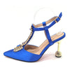 Spot Goods Red Color 2024 New Arrival Special Design Women Party Shoes Matching Bag Set For Luxury Wedding Party Women