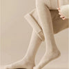 New Women Black White Knee High Lolita Socks Lady Female Over Knee Cute Long Sock Solid Color Stockings For Women