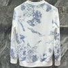 Trend Versatile Sping Autumn New Men O-Neck Graffiti Printing Contrast Color Fashion Luxury Casual Long Sleeve Sweatshirts Tops