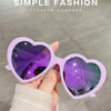New Love Heart Shaped Polarized Sunglasses Women Fashion Cute Retro Vintage Gradient Sun Glasses UV400 Protection Unisex Eyewear