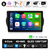 Android 14 For Fiat Fiorino Qubo Citroen Nemo Peugeot Bipper 2008 - 2017 Carplay Auto QLED Screen 4G Car Radio Multimedia Player
