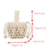 Mini Pearl Bag Luxury Women’s Handheld Bead Bag Purses Fashion Banquet Party Shoulder Bag Pearl Beaded Clutch Purse Mini Bags