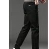 Winter Fleece Thick Warm Jeans Men's Slim Straight Elastic Denim Pants Casual Male Clothing Fashion Plush Trousers