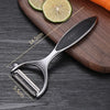 Serrated Blade/Flat Edge Peeler Potato Peeler Slicer Knife Watermelon/Melon Grater Kitchen Multi-Purpose Tool