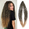 Handmade Dreadlocks Hair Extensions 24Inch Soft Crochet Dreadlock Braids Hair Synthetic Faux Locs Braids Hair For Women And Men
