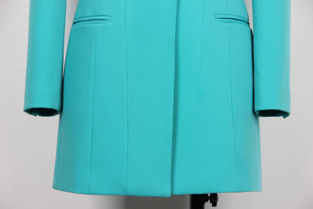 Spring And Autumn New Europe And The United States High-end Women's Suit Fashion Classic Suit Jacket High-quality Clothing