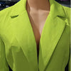 Women's Urban Suits 2025 Spring/Summer Latest Elegant Notched Collar Blazer Long sleeved Coat&Pocket Design Button Pants Set