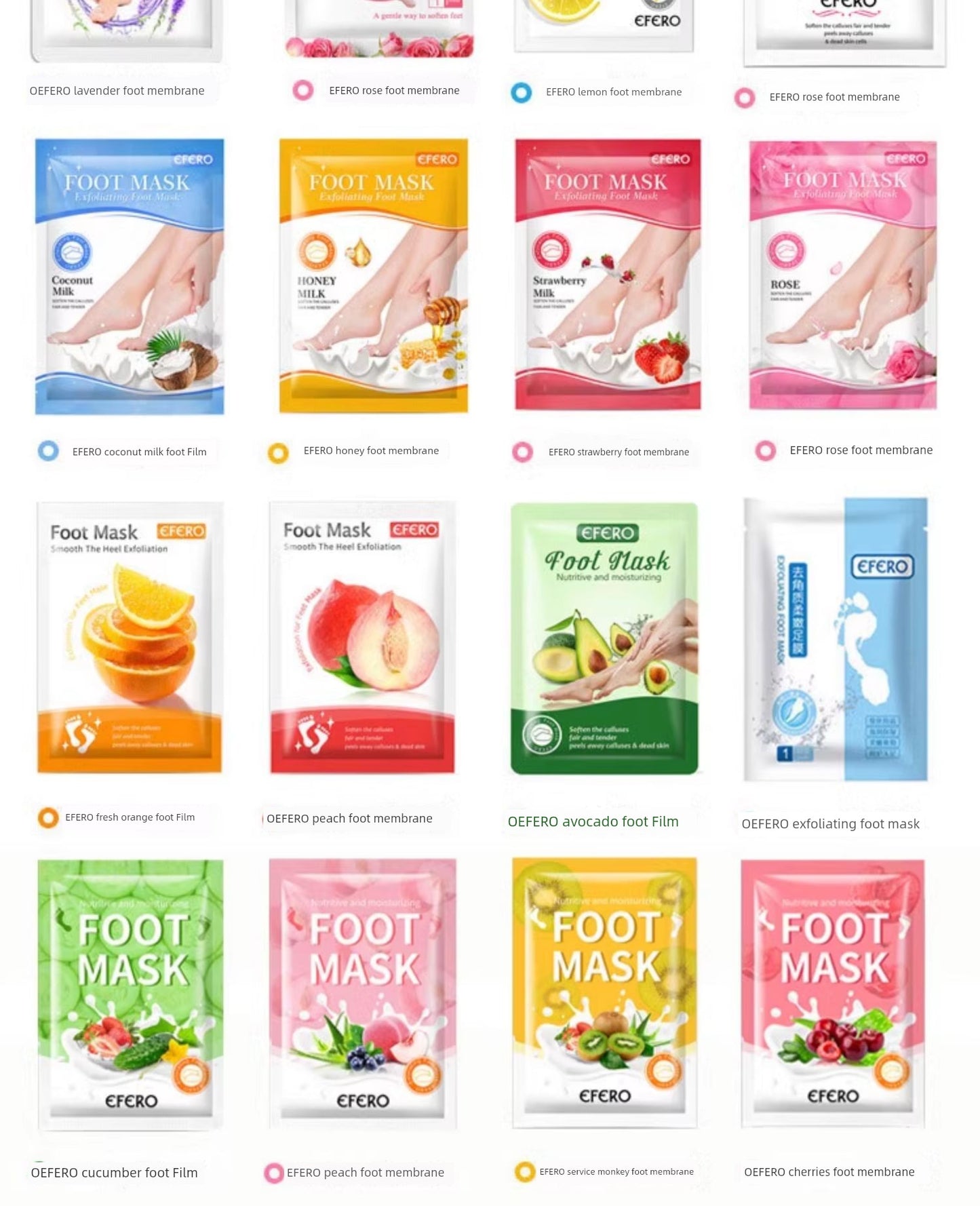 Lavender Foot Mask Exfoliating Socks 1 Pairs Lavender Foot Mask Exfoliating