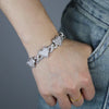 2025 Iced Out Bling Full Paved 5A Cubic Zirconia CZ Heart Charm Infinity Chain Choker Necklace Jewelry For Women Men