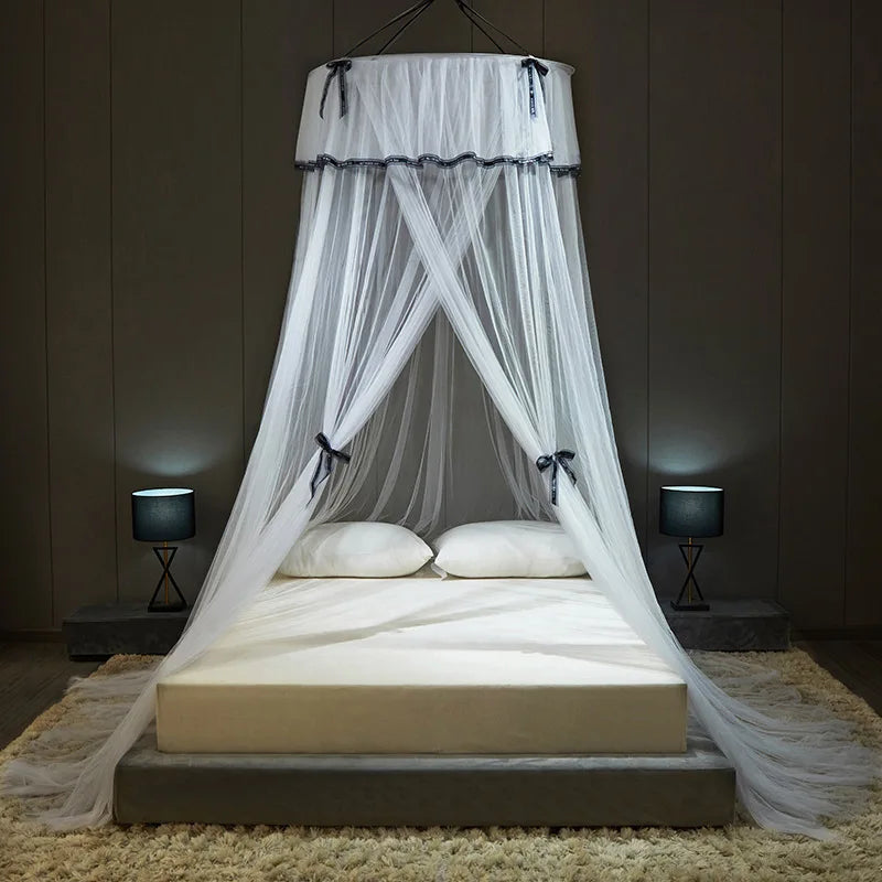Baby Canopy Mosquito Net Bed Canopy Curtain Bedding Crib Netting Pink Girls Princess Play Tent for Kids Children Room Decoration
