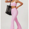 Yoga Set Women Sport Bra Gym Workout Legging High Waist Wide Flare Pant Fitness Sports Shorts Active Wear Suit