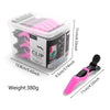 30pcs/Box Barber Hair Clips Hairdressing Clamps Claw Hair Sectioning BlackPink Clip For Salon Hairstyling Hairdresser Tool