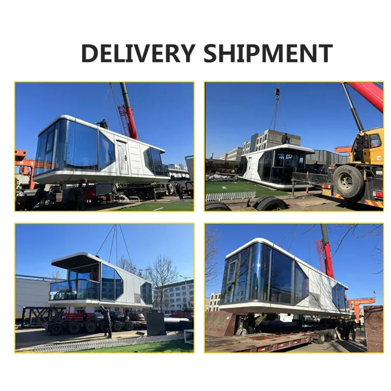 Pre Fab Homes Prefabricated House Modular Home Space Capsule Homes Container Office Building Prefablicadas Houses Housing Prefab
