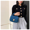 DIY Knitted Handbag Wallet Fashion Rope Woven Ladies Handbag Designer Casual Chain Shoulder Messenger Bag