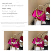 2024 Luxury Women Gold Green Chain Messenger Bags PU Leather Shoulder Bags Shell Clip Designer Handbag And Purse Wedding Clutch