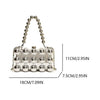 Acrylic Clutch Purse For Women Bubble Crossbody Purse Detachable Strap Square Handbag Wedding Prom Party Leisure Shopping Bag