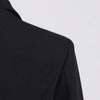 TWOTWINSTYLE Solid Hollow Out Patchwork Belt Blazers For Women Notched Collar Long Sleeve Spliced Single Breasted Blazer Female