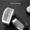 WORTHBUY Manual Stainless Steel Garlic Press, Garlic Chopped Ginger Crusher For Fruit Vegetable Tools Kitchen Accessories