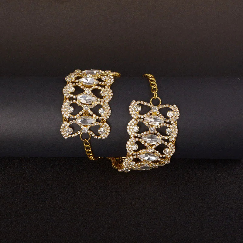 Rhinestone Choker Necklace 2023 Statement Necklaces For Women Big Fashion Necklace Collar Party Chunky Necklace Collier Bijoux
