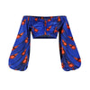 African Dresses for Women Autumn 2-piece Set Lady Full Sleeve Shoulder Off Festher Dashiki Print Split Skirts Africna Clothes