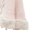 Japanese Liz Sweet Princess Faux Rabbit Fur Cape Coat Women Autumn Winter Fur Jacket Loose Clock Rhinestone Bow Hooded Coat