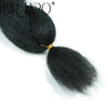 26Inch Vixen Crochet Bulk Hair Synthetic Jumbo Braids Fluffy Yaki Straight Crochet Hair Afro Kinky Curly Braiding Hair Extension